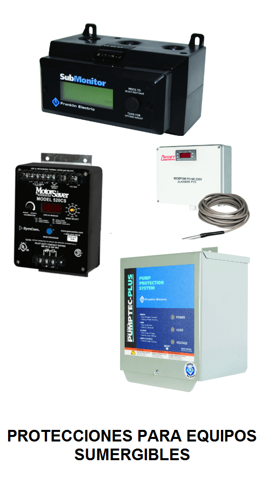 Accesorios para instalar bomba sumergible