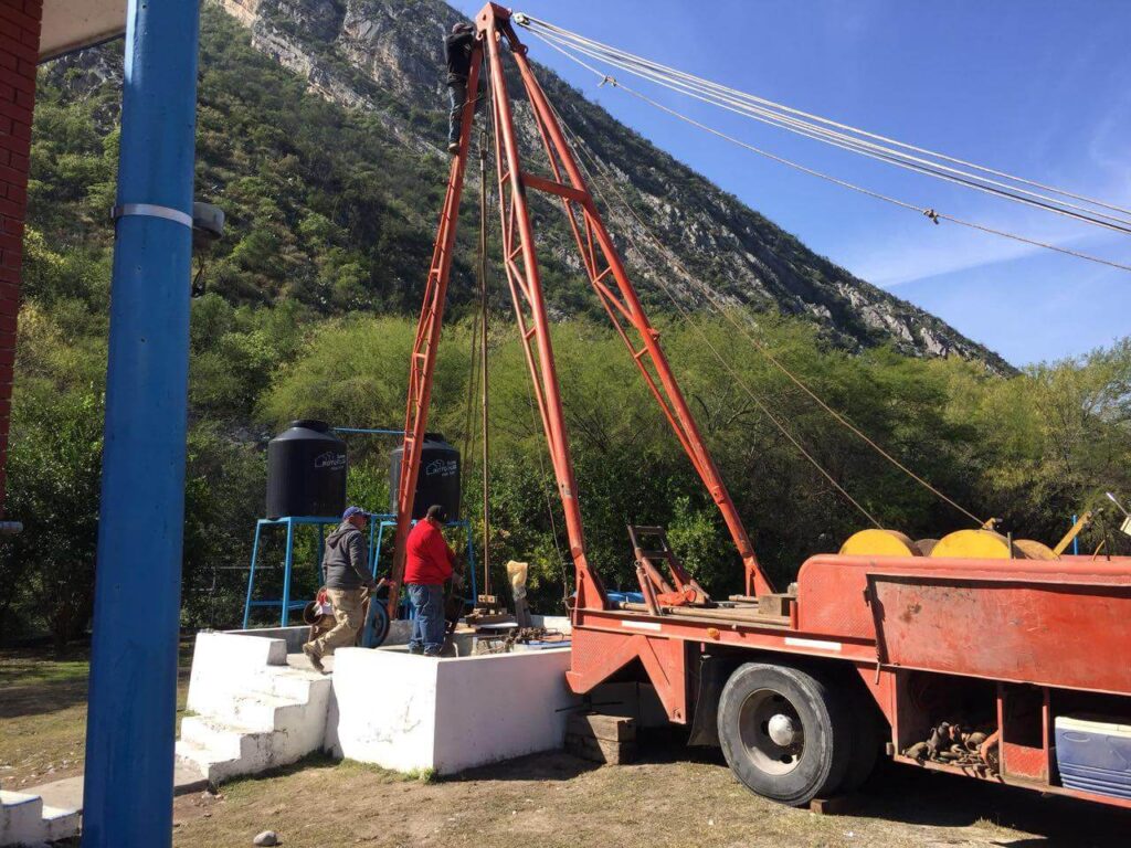 Aforos pozos profundos en Monterrey Nuevo Leon México