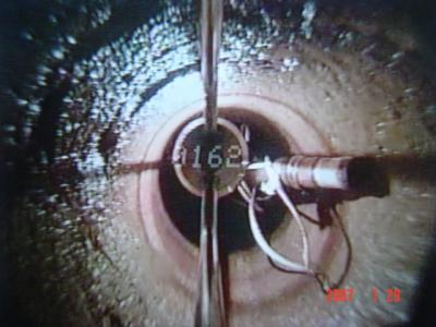 cámara de video inspección de pozos profundos