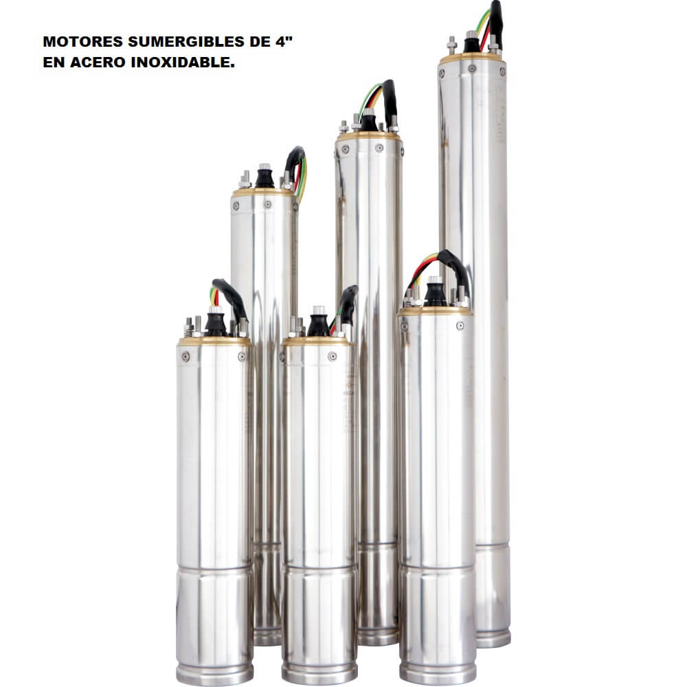 Motores sumergibles para pozos