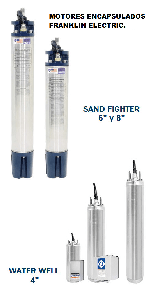 Venta de Motores sumergibles en Monterrey